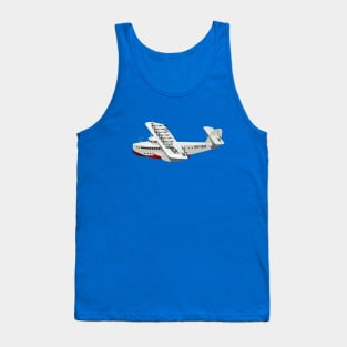 Cartoon airplane Tank Top